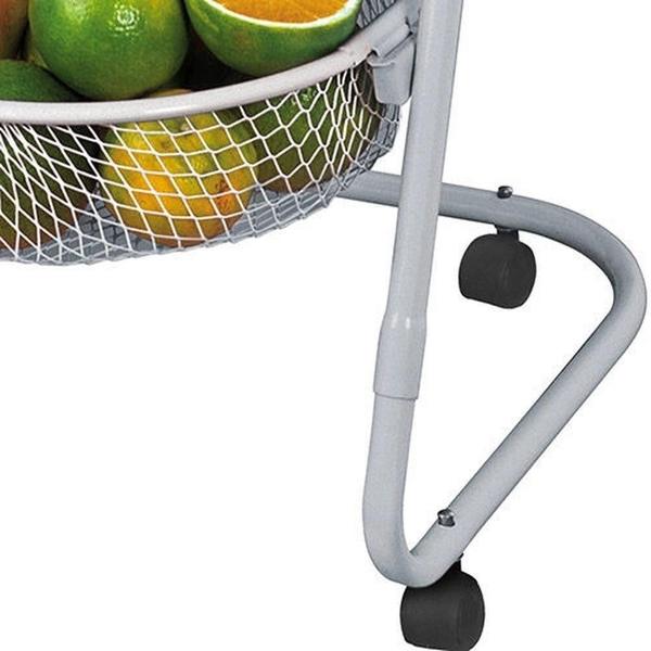 Fruteira Superutil Desmontavel Branca Metaltec Branco Imagem de Fruteira Superutil Desmontavel Branca Metaltec Branco