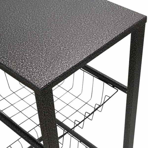 Fruteira Suporte Para Galão De Água Bebedouro De Cozinha Moderna Porta Frutas De Chão 2 Andares Cestos Fixos Em Aço - D'DUZZA MIX Imagem de Fruteira Suporte Para Galão De Água Bebedouro De Cozinha Moderna Porta Frutas De Chão 2 Andares Cestos Fixos Em Aço