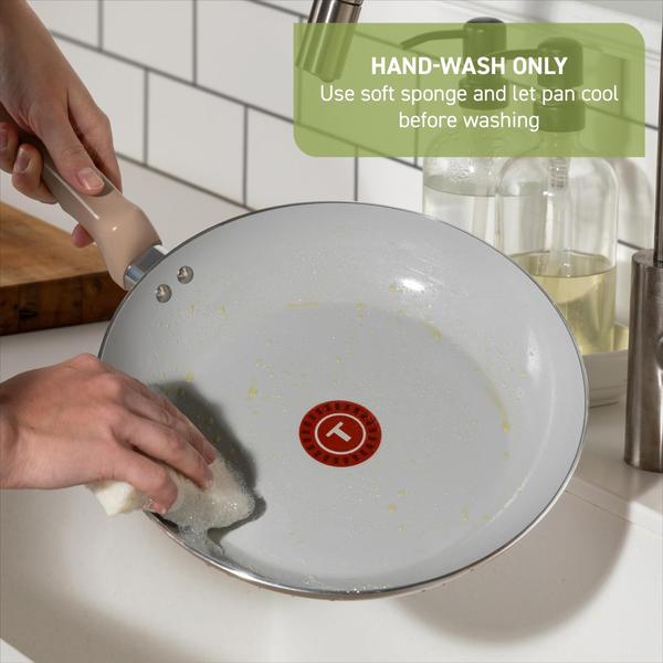 Imagem de Fry Pan T-Fal Refresh Ceramic Antiaderente 30 cm Sand Dune