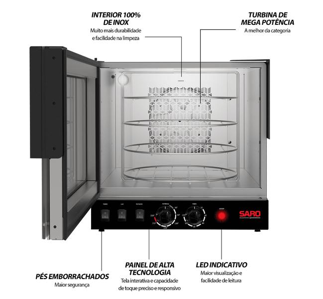 Imagem de FTR11 Forno Turbo Rotativo 2 em 1 127V