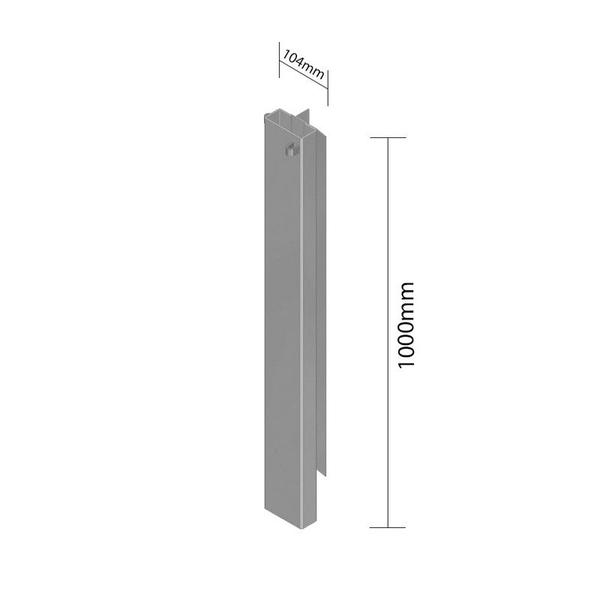 Imagem de Fueiro De Canto Inferior Direito Tecno 10 1000 X 104 Mm