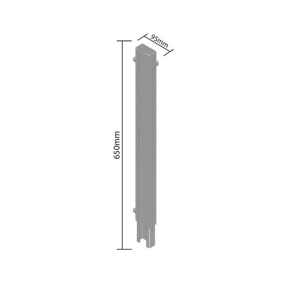 Imagem de Fueiro De Canto Modelo Novo Superior Esquerdo 650x95 Mm