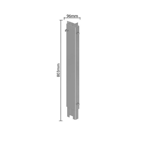 Imagem de Fueiro De Canto Superior Esquerdo Fenix E Titanium 96x 803mm