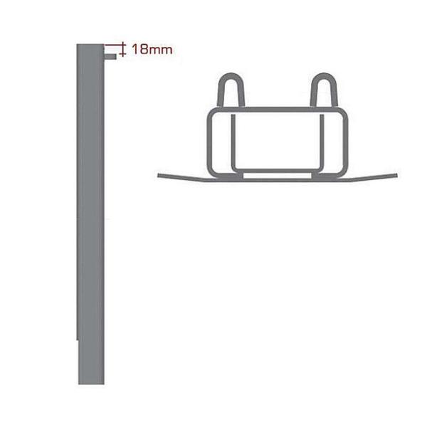 Imagem de Fueiro Lateral Inferior Facchini Carretas 99x550mm