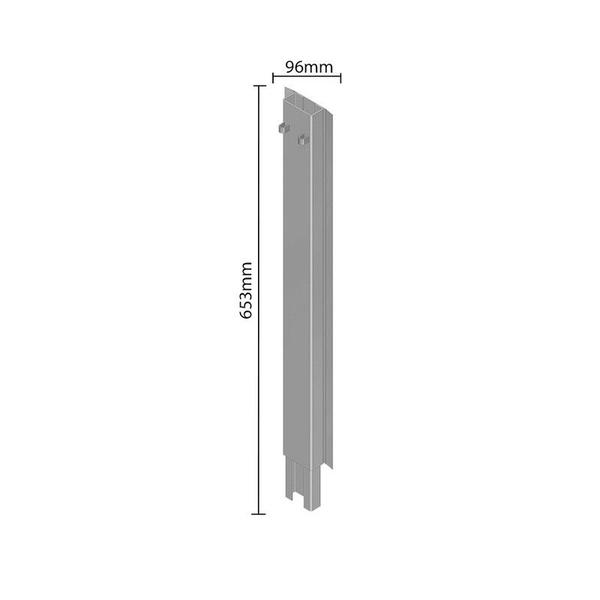 Imagem de Fueiro Lateral Superior Fenix E Titanium 96 X 653 Mm