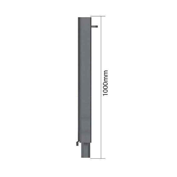 Imagem de Fueiro Lateral Superior Modelo Chapa Guerra C/Friso 1000mm