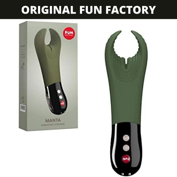 Imagem de Fun Factory Masturbador Masculino Manta Premium Moss Green