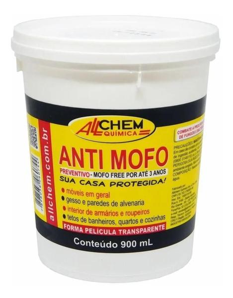 Imagem de Fundo Antimofo Fungos Bactérias Preventivo Allchem 900ml