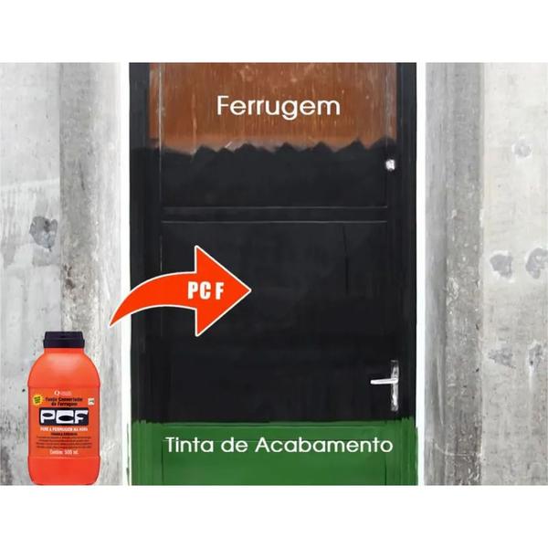 Imagem de Fundo Convertedor de Ferrugem Primer PCF Quimatic Tapmatic 500ml