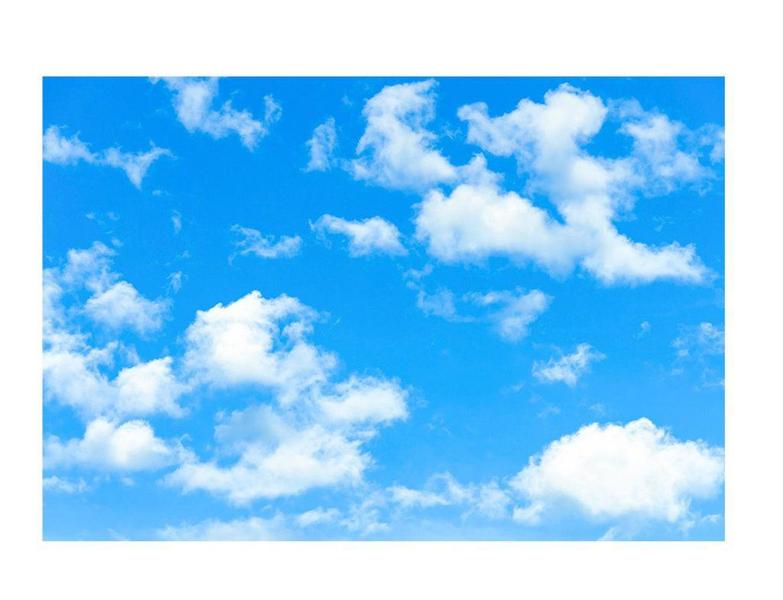 Imagem de Fundo Fotográfico Tecido Sublimado Newborn 3D Nuvens Céu 2,20x1,50 WFF-627