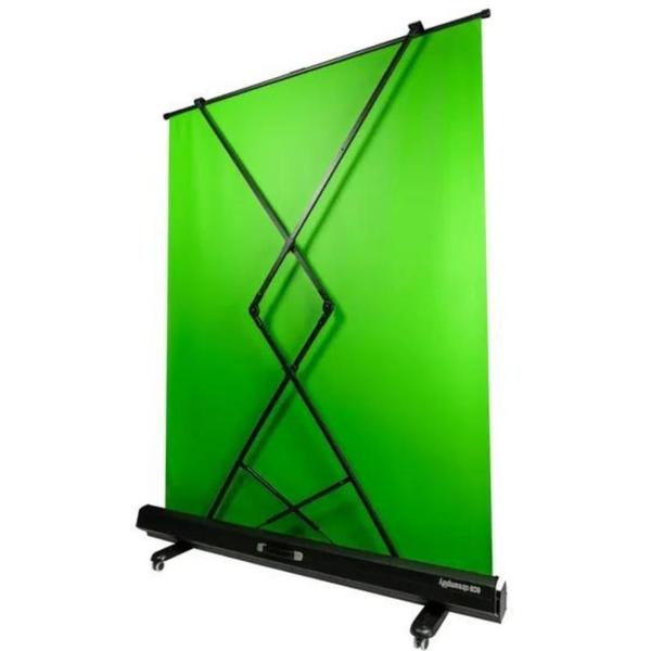 Imagem de Fundo Infinito Tela Chroma Key Extra Grande 1,5x2m Retrátil Streamplify Screen Lift Com Rodinhas