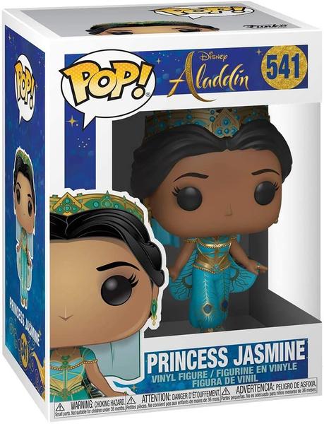 Imagem de Funko 37024 POP Vinil: Disney: Aladdin (Ao vivo) -Jasmine Action Figura Colecionável, Multicolor, One-Size