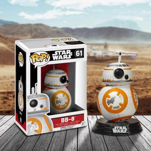 Imagem de Funko 6218 Pop! Star Wars, BB-8, Figura Bobble-Head, 3,75"