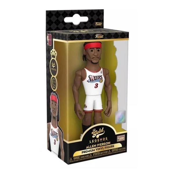 Funko Gold NBA Allen Iverson Philadelphia 76ers Imagem de Funko Gold NBA Allen Iverson Philadelphia 76ers