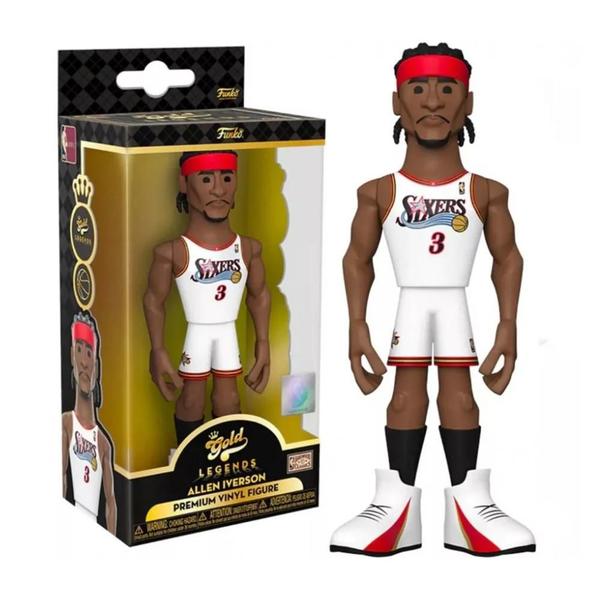 Funko Gold NBA Allen Iverson Philadelphia 76ers Imagem de Funko Gold NBA Allen Iverson Philadelphia 76ers