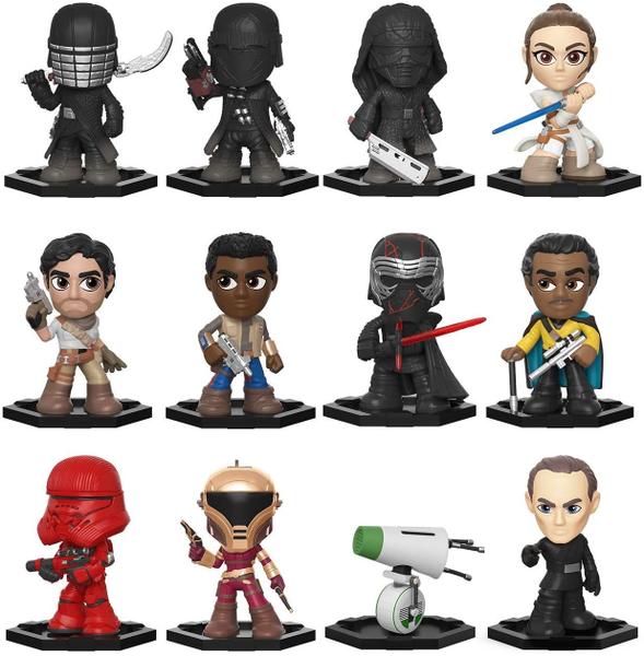 Imagem de Funko Mystery Mini: Star Wars, Episódio 9 Ascensão de Skywalker - Uma Figura Misteriosa Aleatória, Multicolor