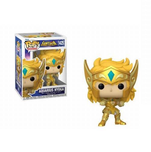 Imagem de Funko pop 1425 - aquarius hyoga (cavaleiros do zoodiaco)