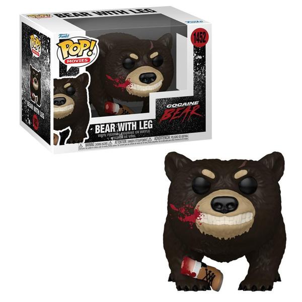 Imagem de Funko pop 1452 - bear with leg (cocaine bear)