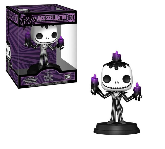 Imagem de Funko pop 1501 - jack skellington hallowen luz