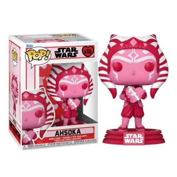 Imagem de Funko Pop! Ahsoka Valentines 496 Star Wars