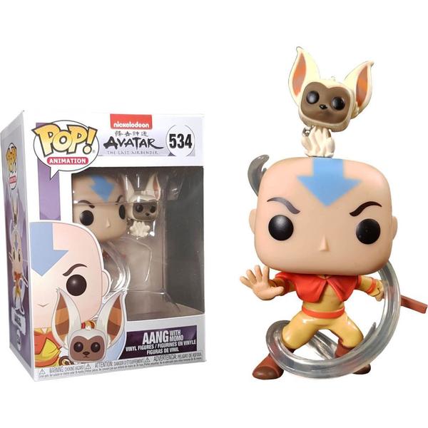 Imagem de Funko Pop! Animation: Avatar - Aang com Momo 534