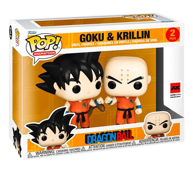 Imagem de Funko Pop Animation Dragon Bal Funko Pop Dragon Ball - Goku & Kuririn 2-Pack