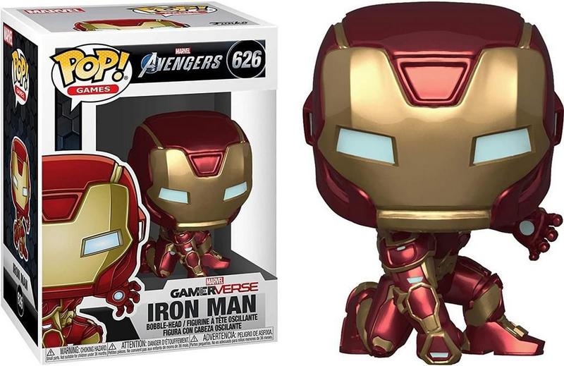 Imagem de Funko Pop Avengers GameVerse 626 Iron Man Tech Suit