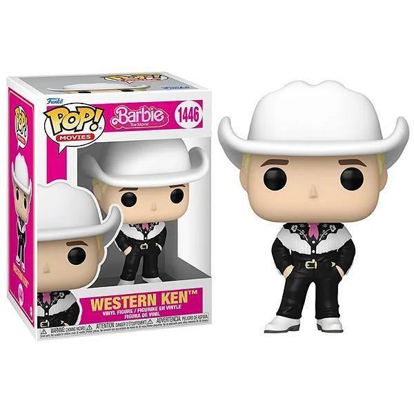 Imagem de Funko Pop Barbie Movie Barbie Ken Western Cowboy 1446 10cm