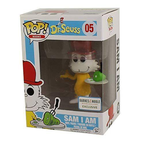 Imagem de Funko POP Books: Dr. Seuss - Sam I Am (Flocked) B&ampN Exclusive