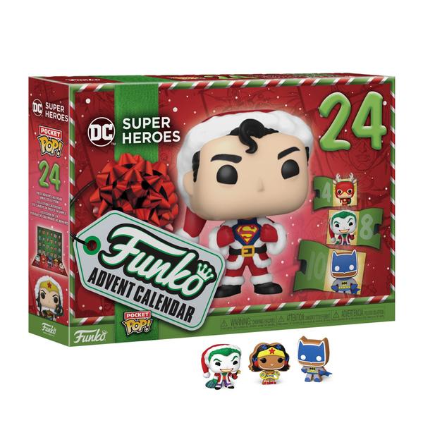 Imagem de Funko Pop! Calendário do Advento - DC Super Heroes 2023, 24 Pock