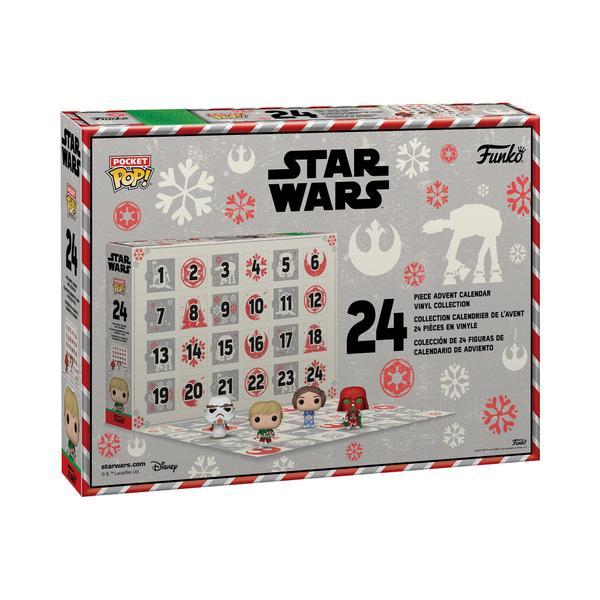 Imagem de Funko Pop! Calendário do Advento: Star Wars - Feriado, Multicolorido, One Size