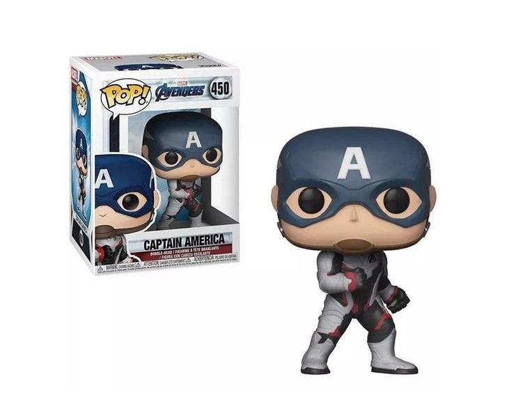 Imagem de Funko Pop! Capitão América 450 Vingadores Avengers Endgame