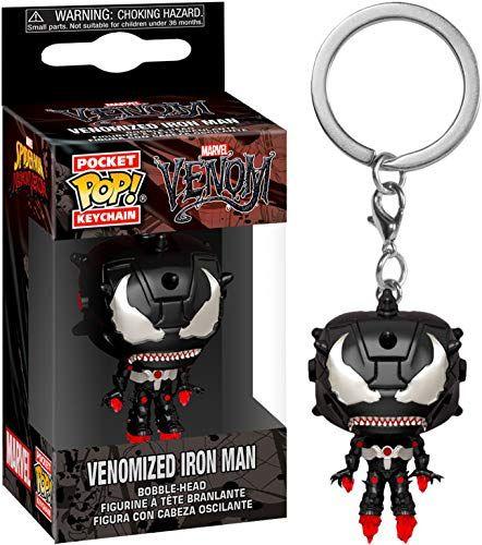 Imagem de Funko Pop! Chaveiro: Marvel Venom - Homem de Ferro, Multicolor