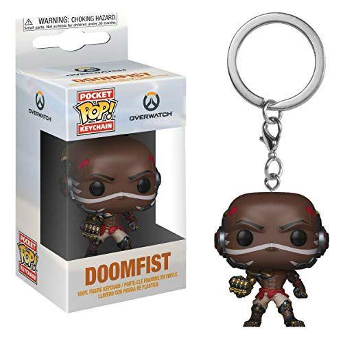 Imagem de Funko Pop! Chaveiro: Overwatch - Doomfist, Multicolor, One-Size