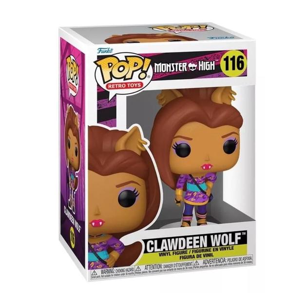 Imagem de Funko Pop Clawdeen Wolf 116 Monster High