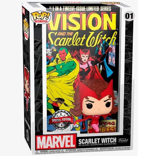 Imagem de Funko Pop! Comic Covers: Marvel - Scarlet Witch 01 Ex