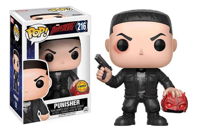 Imagem de Funko Pop! Daredevil Punisher 216 Chase