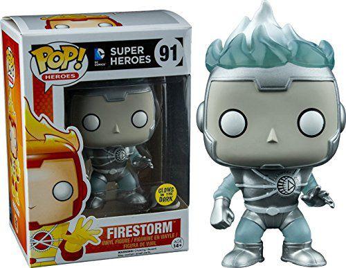 Imagem de Funko Pop! DC Heroes  Firestorm 91 - Glow in the Dark Exclusivo