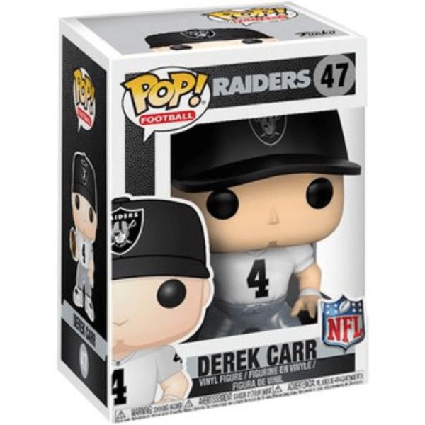 Imagem de Funko Pop Derek Carr 47 Pop! Football Raiders NFL