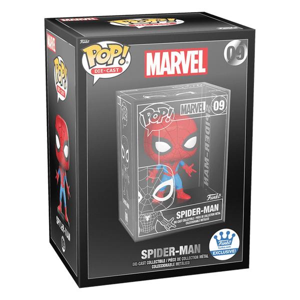 Imagem de Funko Pop! Die-Cast Marvel Spider-Man 09 Exclusivo