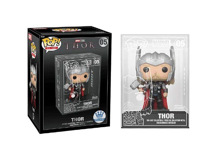 Imagem de Funko Pop! Die-Cast Marvel Thor 05 Exclusivo