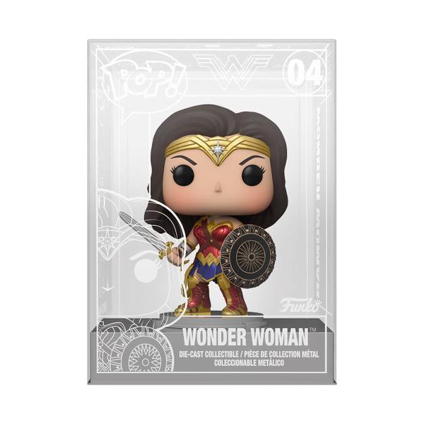 Imagem de Funko POP! Die Cast Mulher-Maravilha com Espada & Escudo