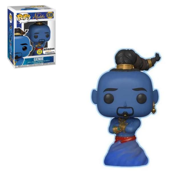 Imagem de Funko Pop Disney Aladdin 539 Genie Glows in The Dark