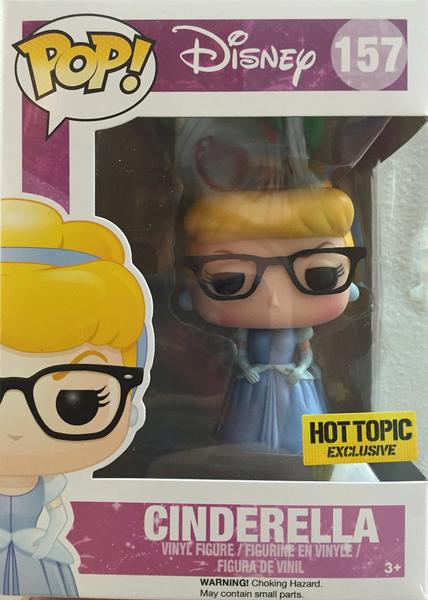 Funko Pop! Disney: Cinderella 157 Hot Topic Exclusive Imagem de Funko Pop! Disney: Cinderella 157 Hot Topic Exclusive