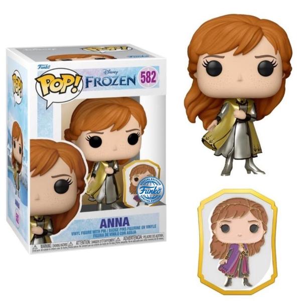 Imagem de Funko Pop! Disney: Frozen - Anna com Pin 582