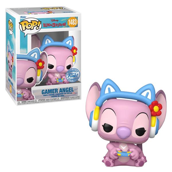 Imagem de FUNKO POP DISNEY LILO &amp STITCH EXCLUSIVE - GAMER ANGEL 1483