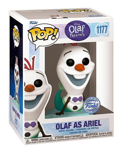 Imagem de Funko Pop Disney Olaf Presents Olaf As Ariel - 1177