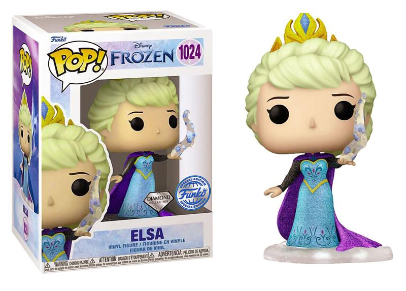 Imagem de Funko Pop Disney Ultimate Princess 2 Elsa Diamond - 1024