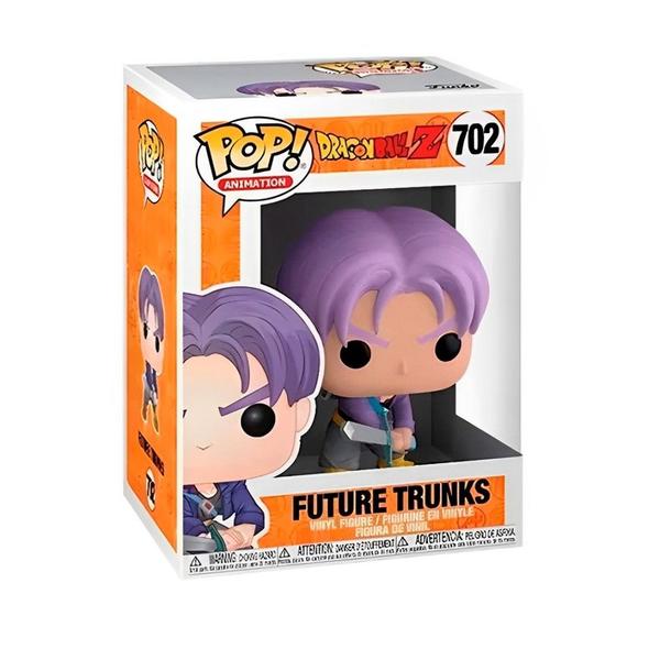 Imagem de Funko Pop Dragon Ball Z Trunks Do Futuro 702 Boneco Coleção