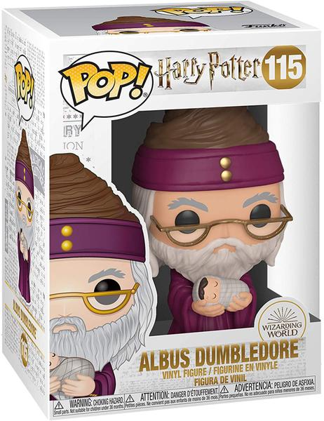 Imagem de Funko Pop Dumbledore w Baby Harry 115 - Harry Potter